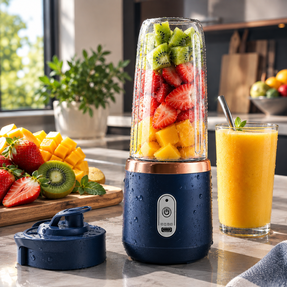 Blendly – Portable Rechargeable Mini Blender 400 ml